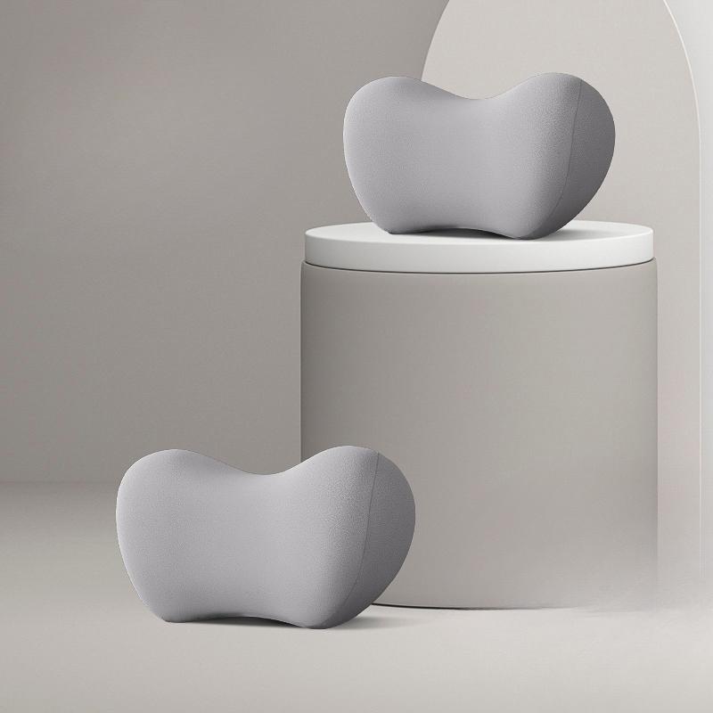 High-end car headrest and neck pillow, a pair of car seat driving pillows, Tesla lumbar support, car cushions for cars