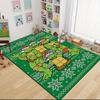 Turtles Christmas Sweaters Carpet Rug Soft Washable Anti Slip Home Living Room Sofa Mats Personalized Christmas Rug