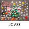 Christmas Window Decoration Stickers Merry Christmas Wall Stickers Window Glass Merry Christmas Home Decoration Happy New Year Stickers