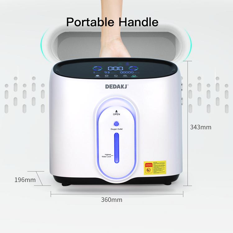 El pesado generador de oxígeno entrante control remoto infrarrojo monitoreo en tiempo real con atomización