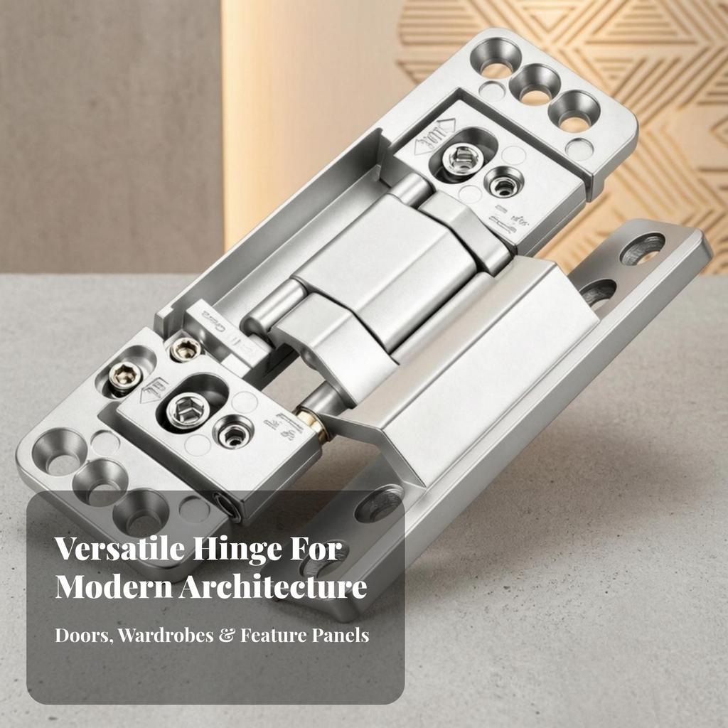 Heavy Duty Concealed Hinge Smooth Sturdy Hardware Wear-Resistant