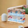 High Definition Transparent Fish Tank Stackable Fish Breeding Box Desktop Fish Tank  Office