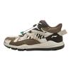 Li Ning Kids Synthetic Leather Yanluan Lite Comfortable Fashion Non-Slip Wear-Resistant Mid-Top Outdoor Shoes Kids Shoes Gray Brown YKEU016-1
