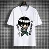 Leisure Naruto Childrens Tshirt Summer New Anime Peripheral Printed Parentchild Outfit Pure Cotton Fashionable Tshirt