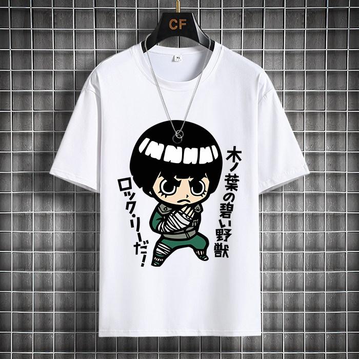 Leisure Naruto Childrens Tshirt Summer New Anime Peripheral Printed Parentchild Outfit Pure Cotton Fashionable Tshirt