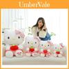 New Hello Kitty Strawberry Kt Cat Plush Doll Child Companion Toy For Girls