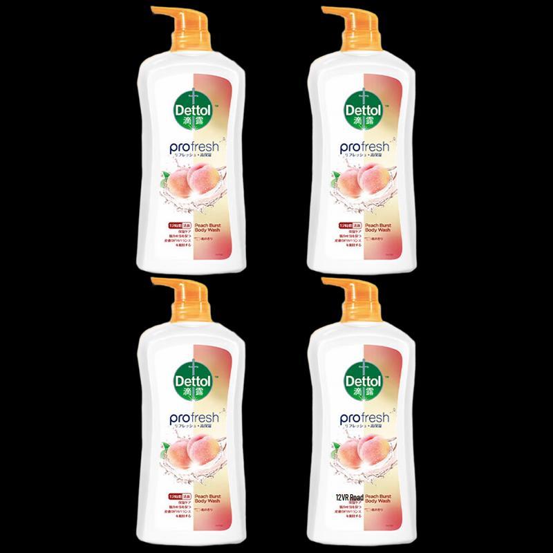 

Dettol Refreshing & Moisturizing Shower Gel, Sweet Peach