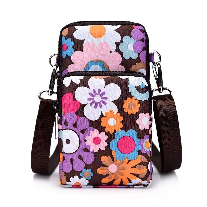 Women's Crossbody Phone Pouch: Lightweight Mini Coin Purse, Neck & Wrist Bag for Running and Sports.