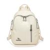 PU Backpack Women's Retro Dual-Use Shoulder Bag Large Capacity Travel Commuter Backpack