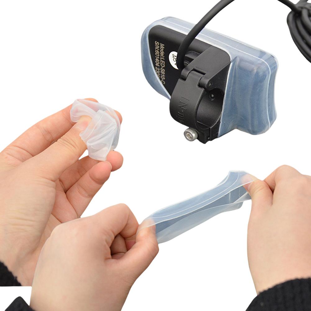 Silikonový kryt přístroje pro ovládání rychlosti elektrického jízdního kola Vodotěsný kryt monitoru e-kola Prachotěsný pro 790 810 880 Displej