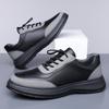 Fashion New Trend Men Leather Casual Shoes Leisure Walk Sneakers Classic Mens Skateboard Footwear Spring Summer Tenis Masculino Sneakers