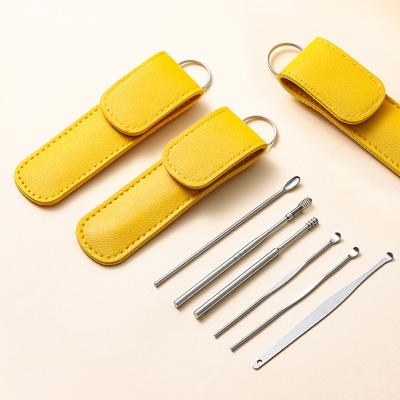 Earpick Scoop Set Earpick Screw Type Household Stainless Steel Earpick Tool