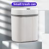 12L Smart Oval Trash Can | Hands-Free, Quiet-Close, Waterproof | Perfect for Bathroom, Kitchen, Office | AA Battery Operated