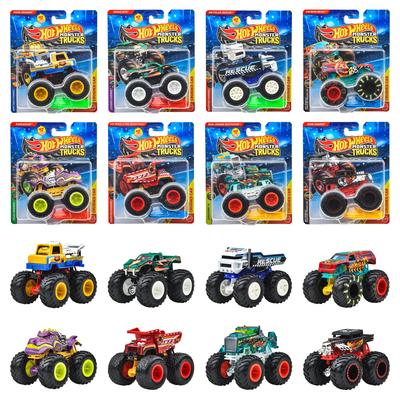Hot Wheels Monster Truck Assorted Vehicle Mini Ages 164 Toys, Cars, 8-Car Box, 3+, Multi-Purpose, FYJ44-982B