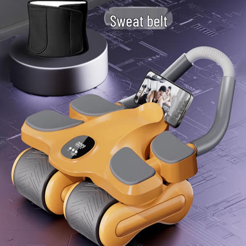 TLXT Smart Auto-Rebound Elbow Support Ab Roller