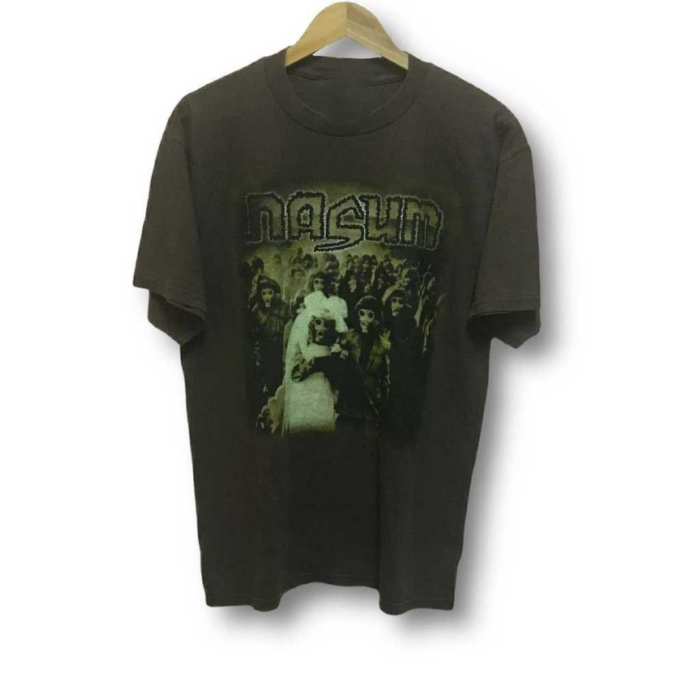 

Vintage Nasum Grindcore Band T Shirt Short Sleeve All Size S5XL Unisex T-Shirt XXXXL