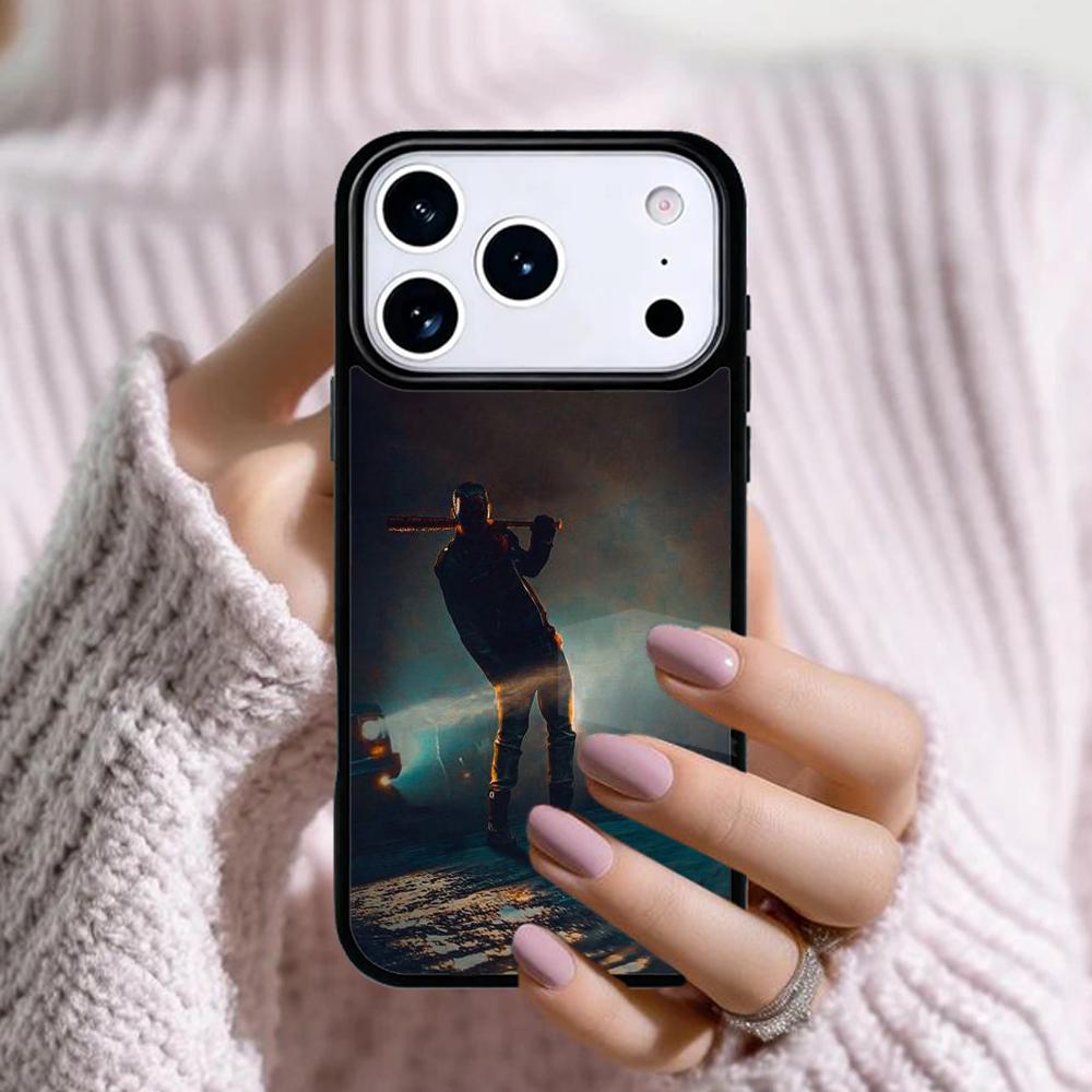 Negan Walking Dead Style Phone Case For Apple iPhone 17 Air 16E 15 14 Plus 13 12 11 Pro Max Mini Funda Cover