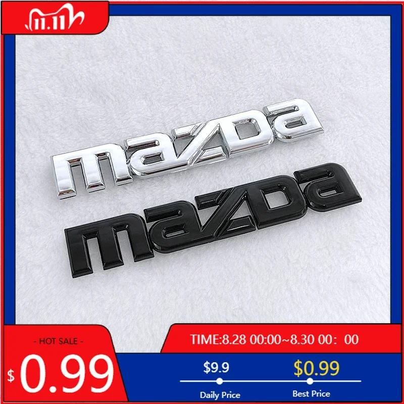 2025 Heiß für Mazda CX3 CX5 MX3 CX4 CX9 CX7 RX8 Atenza Axela Protege Auto Front Heck Emblem 3D Aufkleber Abziehbilder Kofferraum Emblem Dekorat
