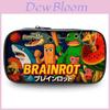 Tungtungsahur Large Capacity Oxford Pen Case For Students With Stylish Brainrot Print