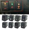 Car Power On Off DRL LED Light Bar Button Rearview Mirror Steering Wheel Heating Switch with Wire for Suzuki Jimny 2007 - 2015