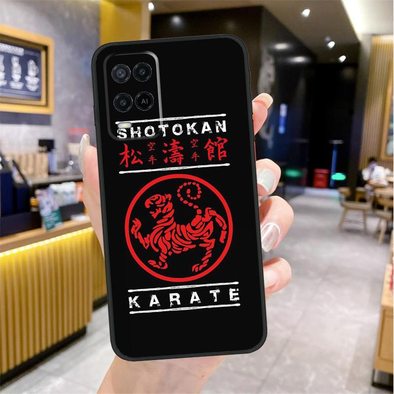 Shotokan Karate Symbol Case For Oppo A96 A76 A16 A17 A18 A60 A80 A40 A38 A58 A78 A98 A94 A74 A54 A15 A57 A77 A5 Pro