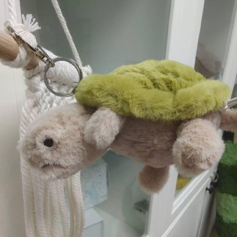 Cute Plush Turtle Animal Toy Keychain Bag Pendant For Kids Gifts Decoration And