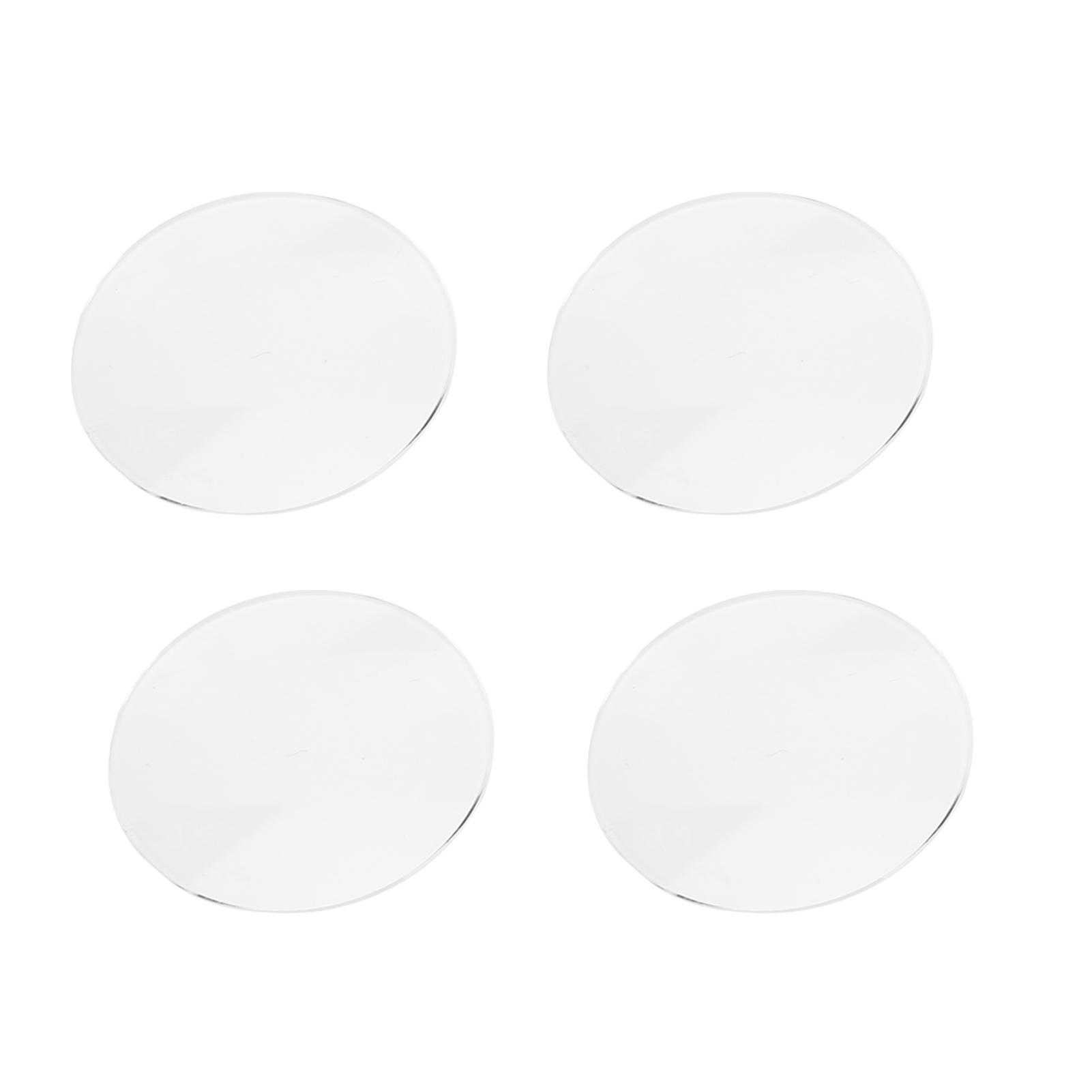 4PCS 28mm 29.5mm Verre Saphir Simple Dôme pour Montre Pièces de Rechange Outil de Réparation