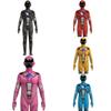Kids Mighty Morphin Power Rangers Costume Jumpsuit For Halloween Or Cosplay Parties