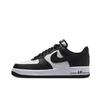 Air Force 1 Fashion Slip Resistant Abrasion Resistant Low Top Skateboard Shoes Unisex White Black DV0788-001(Team384-A)