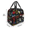 Benutzerdefinierte TV-Show Friends Symbol Lunchtasche Herren Damen Kühlbox Thermisch Isolierte Lunchboxen für Schüler Schule