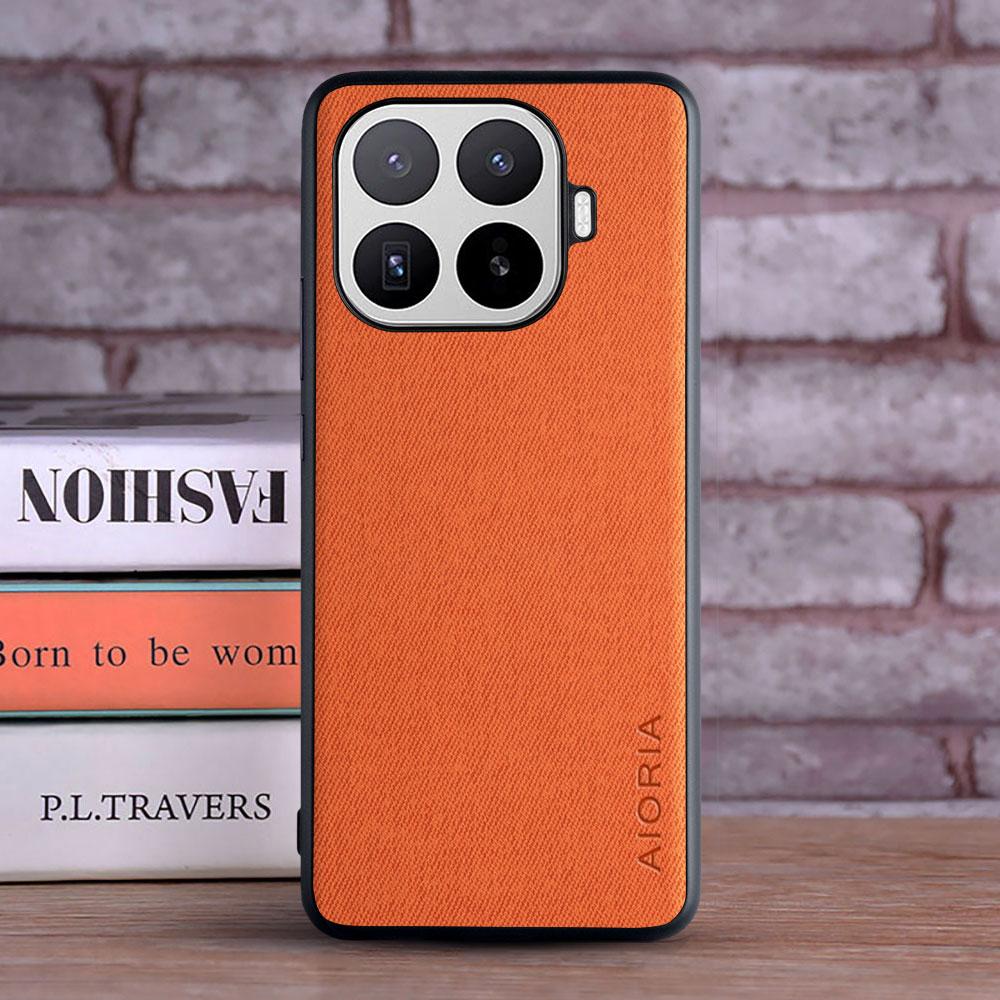 Hülle für xiaomi 17T Textilleder Mode Weiches TPU Hartes PC 3 in 1 Material für xiaomi 17T Hülle funda Coqua
