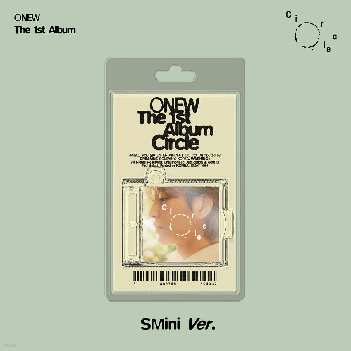 

ONEW - 1st regular album: Circle [SMini Ver.] (Smart Album)