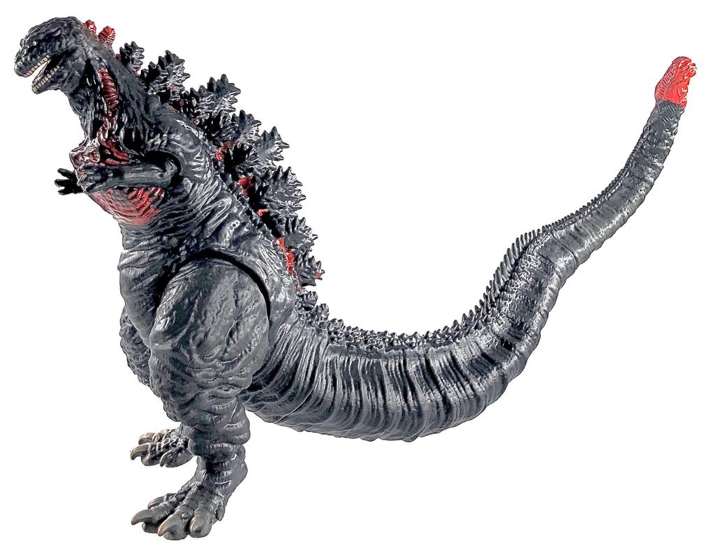 TwCare Legendary Shin Godzilla Movie Series Articulated Action Figure Soft Vinyl with Carry Bag