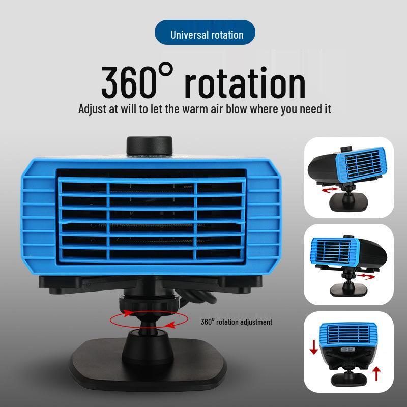 360° Rotating Multifunctional Car Heater 12V/24V