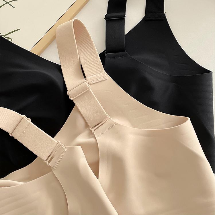 Rabbit Ear Cup Seamless Bra Women's Lifting Bra Summer Thin Design Breast Collection Anti Sagging Plus Size Soft Support Bra