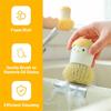 Eggshell Chicken Shaped Cleaning Brush Detachable Cleaning Ball For Cleaning Kitchen Kitchen Multipurpose Cleaning Brush