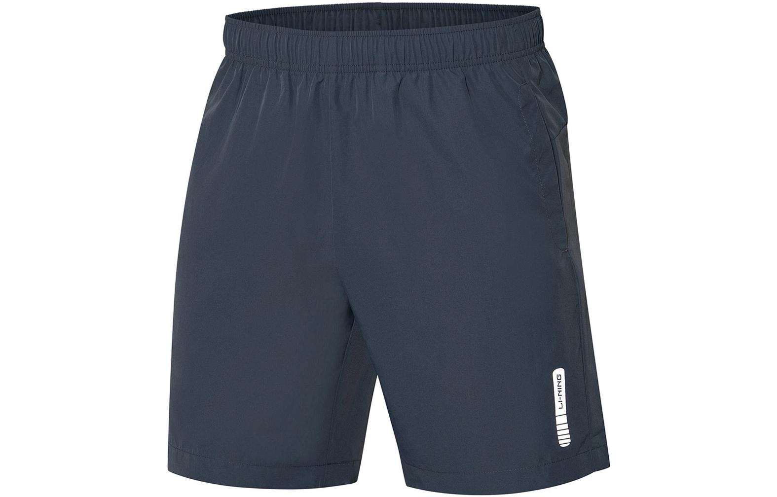 Li Ning Training Series Sports Shorts Men s Ebony Black AKST617-2 3XL