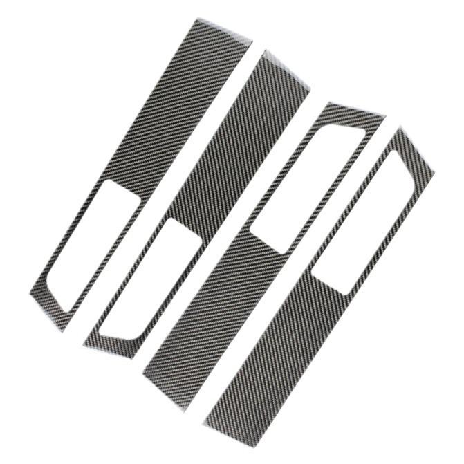 Ornament Mâner Interior Ușă Fibră de Carbon pentru Land Rover Discovery 4