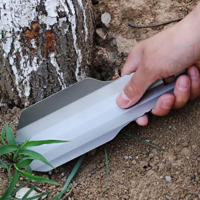 Titanium Shovel Garden Hand Shovel Outdoor Camping Hiking Backpacking Trowel Portable Trowel for Outdoor Campsite Use