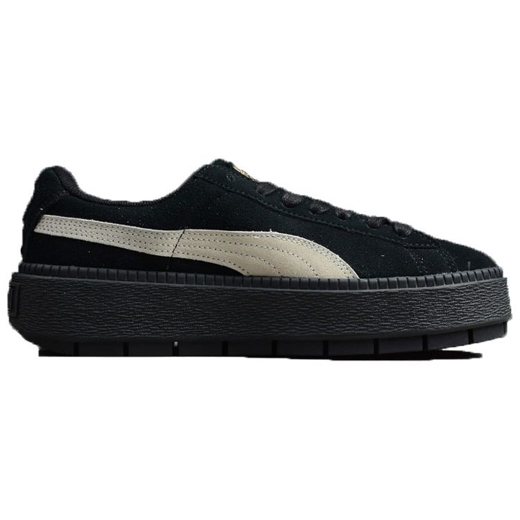Puma Fenty Beauty Rihanna X  Platform Trace Lightweight Breathable Low-Top Sneakers Unisex Sneakers Black 367259-01