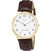 [citizen Q A] Q996 104 Analog Waterproof Leather Strap Watch  Men S Brown