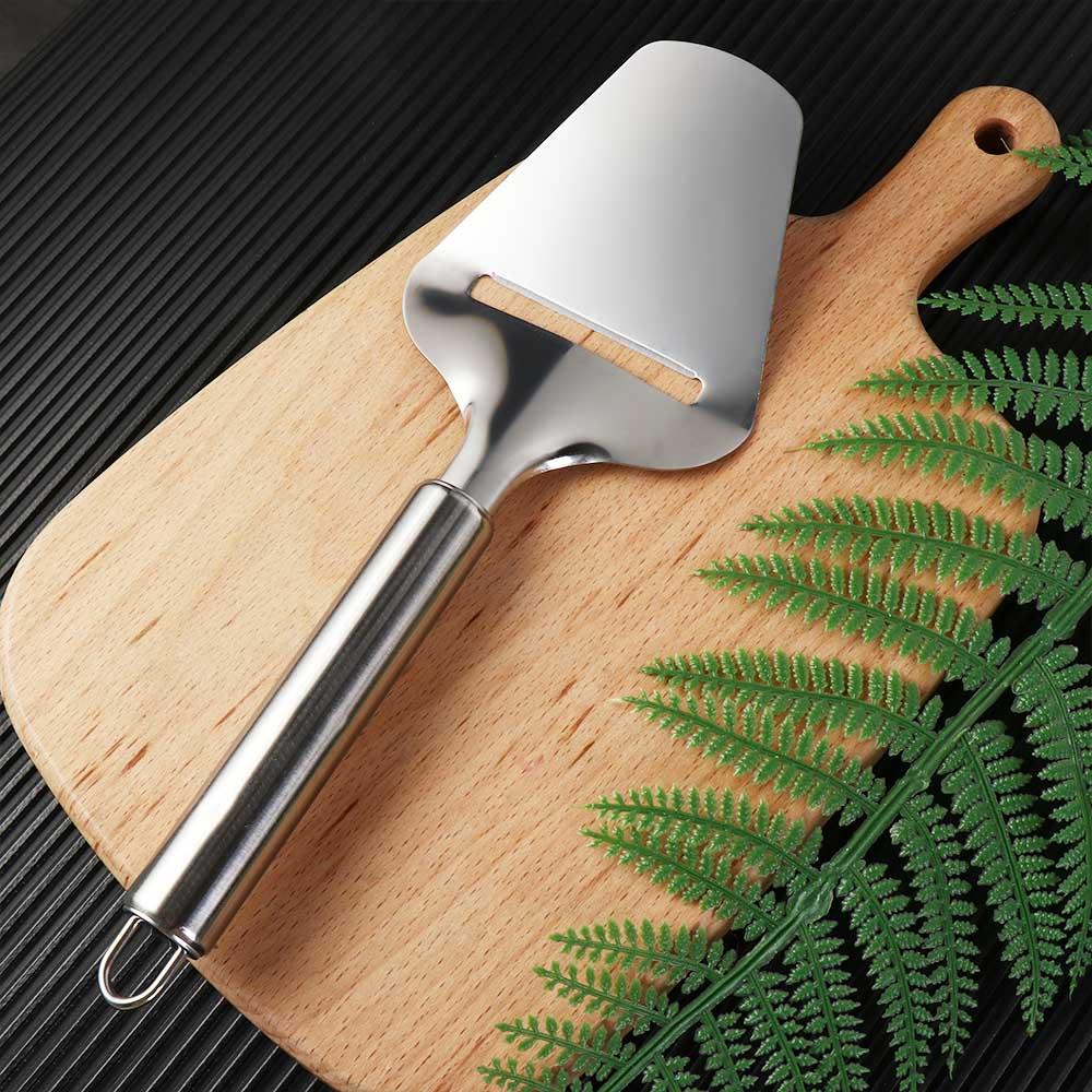 Anti-scald Handle Stainless Steel Cheese Slicer Hangable Cheese Plane Cheese Peeler  Cake