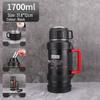 Large Capacity Outdoor Thermos 316 Stainless Steel Portable Warm Kettle for Car or Student Use