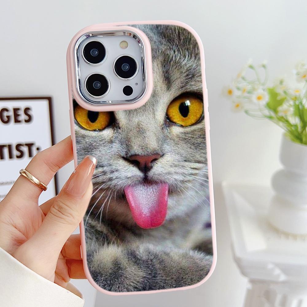 LZ3 Black Cat Green Eyes Soft Phone Case for Samsung S24 Ultra S23 Plus S21 FE A16 A54 A52 A06 Infinix Hot 40 30i Lens Protection Shockproof Cover