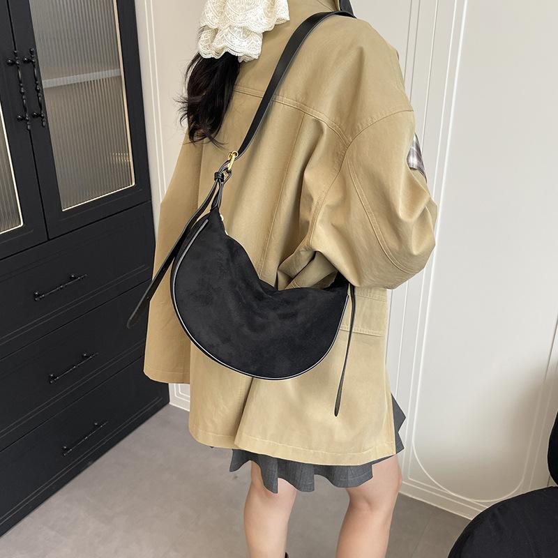 Simple and Fashionable Casual Single-shoulder Crossbody Bag - A Niche Dumpling Bag