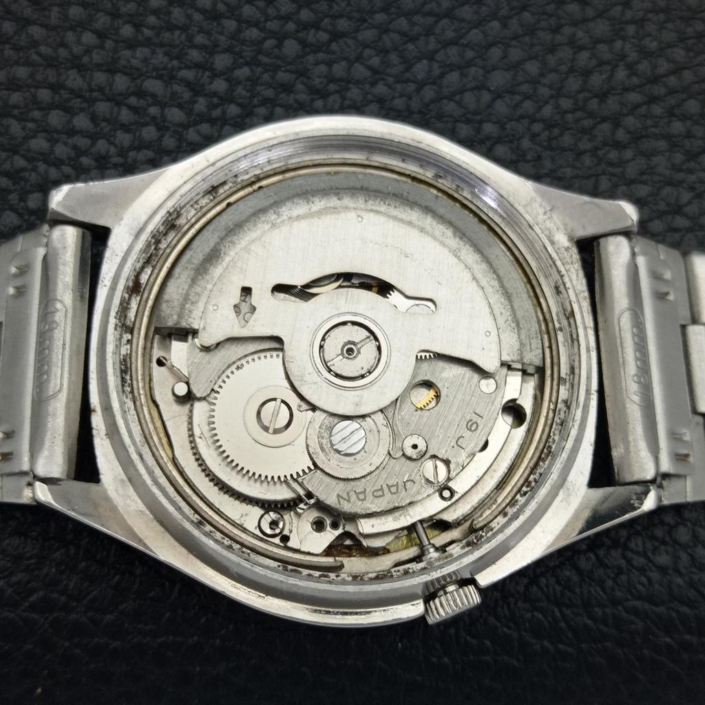 GENUINE VINTAGE SEIKO 5 JAPAN 7006A AUTOMATIC MENS BLUE DIAL WATCH a702409-5 R124-a702409