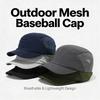 Atmungsaktive Mesh-Baseballkappe – Leichte Outdoor-Sportkappe für Damen Herren