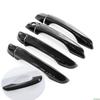 For Hyundai Verna Elantra 2017 2018 Glossy Black Car Door Handle Cover Trim Sticker Styling Auto Accessories
