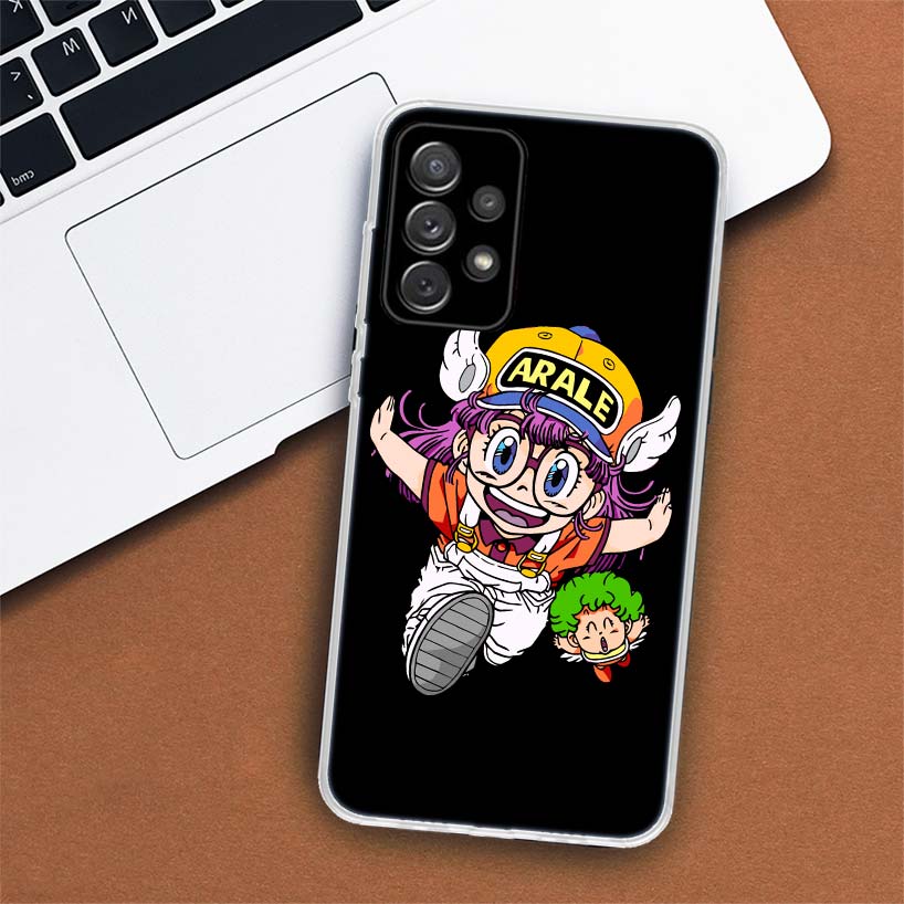 Dr. Slump Arale Anime Handyhülle Für Samsung Galaxy A53 A52 A73 A72 A12 5G A13 A22 A23 A32 A33 A02S A03S A42 A43 A50S Coque