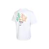 Nike Cartoon Print Casual Sports Short-Sleeve T-Shirt for Men, White